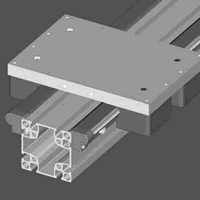 Slide Has 4 Cam Follower Bearings